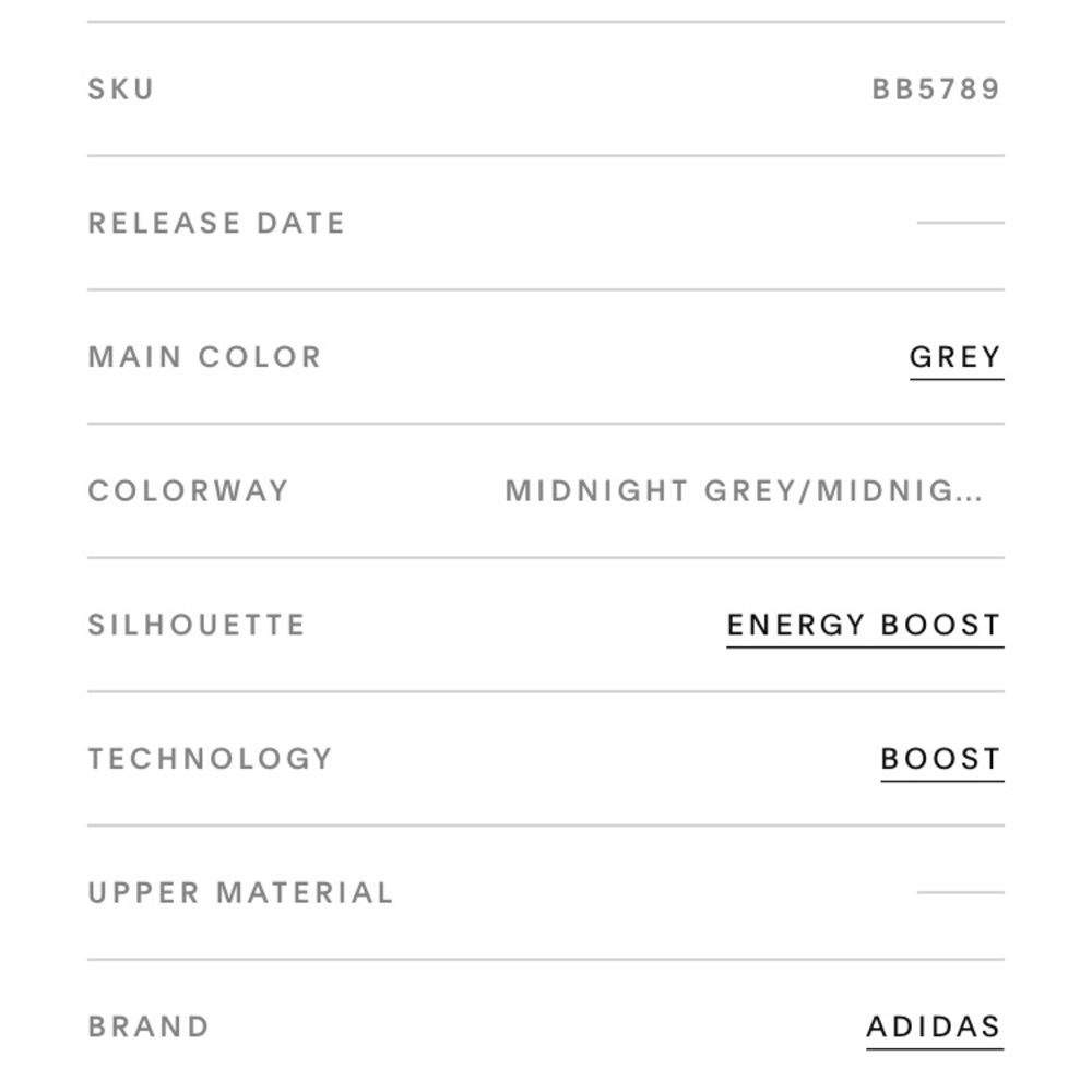 Adidas New Running Shoes sz 7.5 Energy Boost - Picture 8 of 8